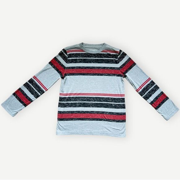 Urban Pipeline Boy’s Long Sleeve Striped Awesomely Soft Ultimate Tee. Large. - Picture 1 of 5
